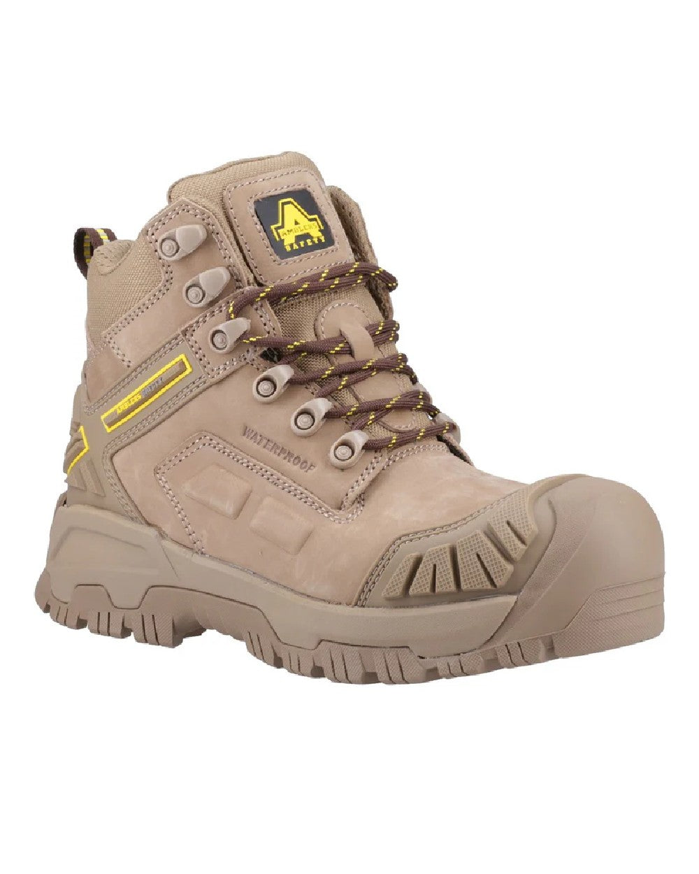 Amblers Safety AS965C Waterproof Steel Toe Work Boots - Slip Resistant, Electrical Hazard Protection - Ideal for Construction, Warehouse & Outdoor Jobs