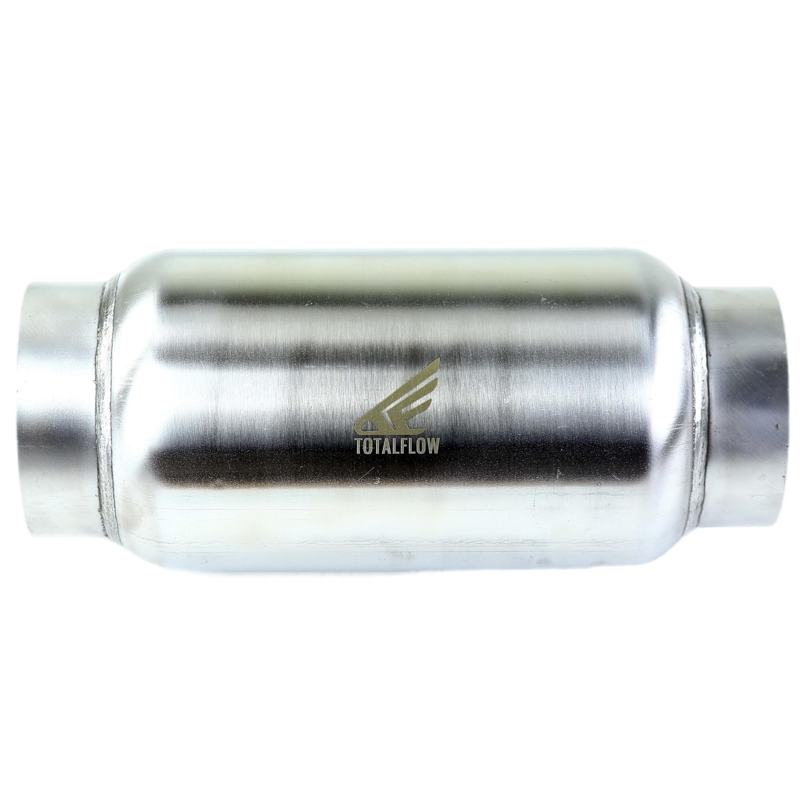 TOTALFLOW 944 Mini Muffler 409 Stainless Steel | 3.5