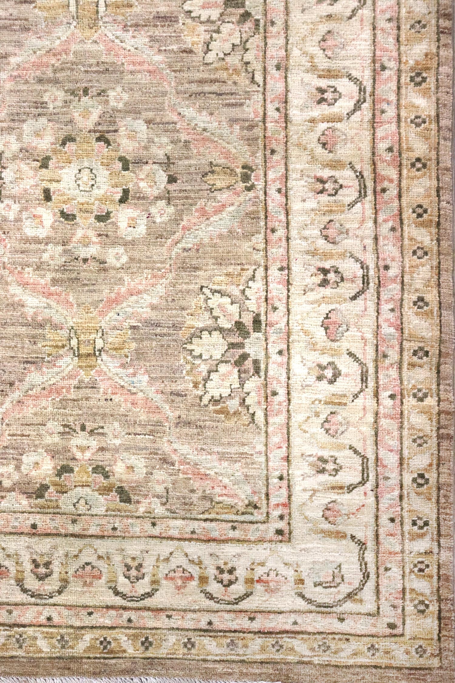 Amritsar Handwoven Transitional Rug J67137 - Premium Indian Wool Carpet for Living Room, Bedroom & Dining Area