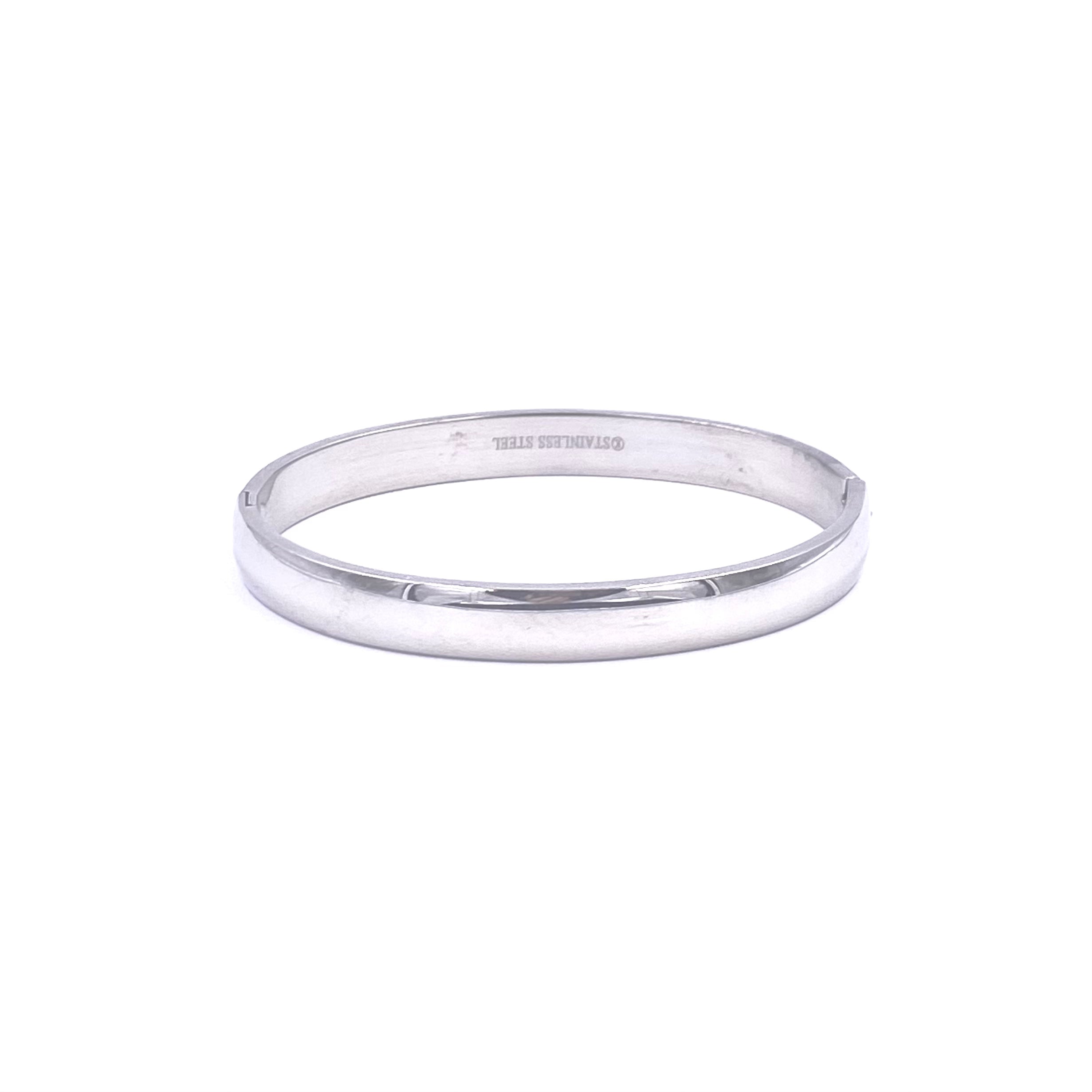 Ashley Gold Stainless Steel Solid Bangle Bracelet for Women - Elegant & Durable Jewelry Gift for Birthday, Anniversary & Special Occasions
