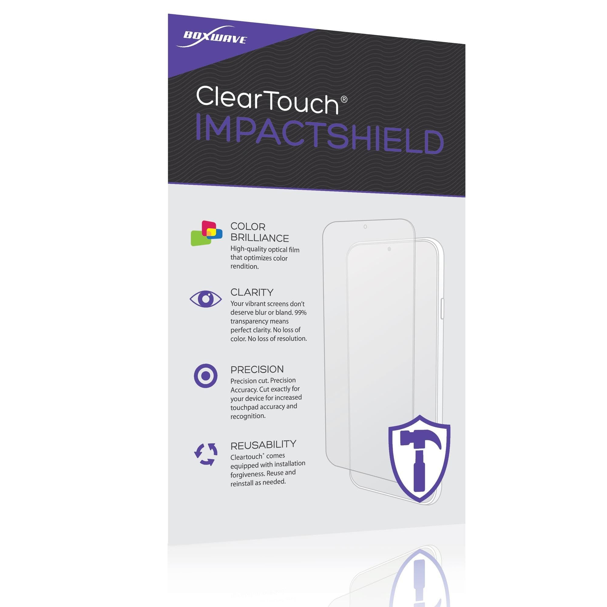 BoxWave ClearTouch ImpactShield Screen Protector for EKO CORE 500 (2-Pack) - Flexible, Shatterproof Film for Ultimate Protection | Perfect for Outdoor Adventures & Daily Use