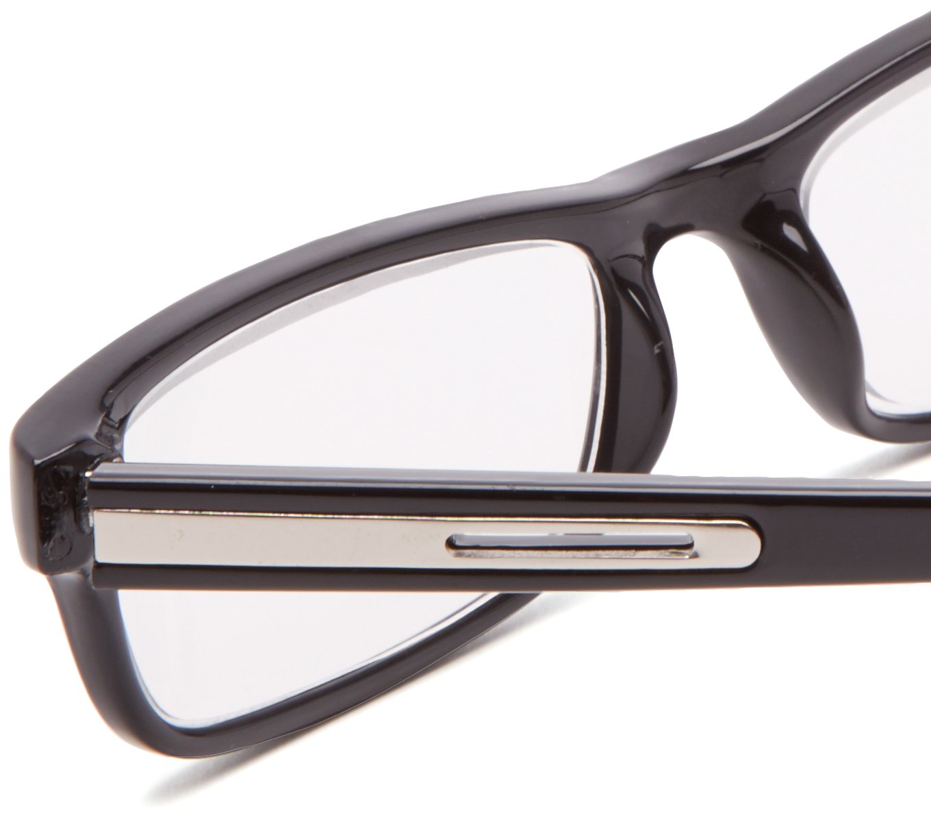Foster Grant Men's Brandon Rectangular Reading Glasses - Classic Eyewear for Reading & Computer Use - Lightweight & Comfortable for Daily Wear