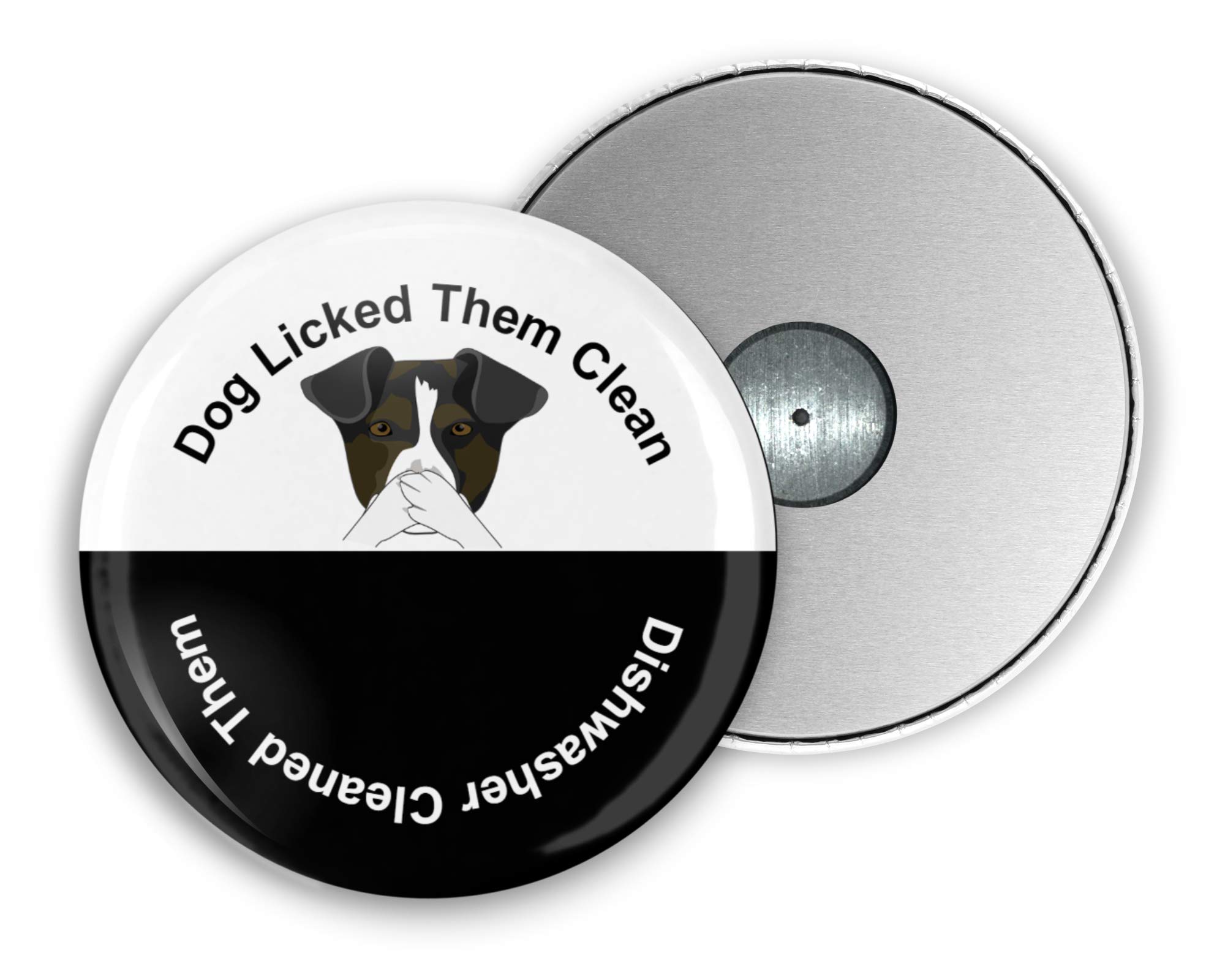 Funny Dishwasher Clean Dirty Magnet - Humorous Fridge Magnet for Dishwasher Jokes, Perfect for Kitchen Decor & Gag Gifts