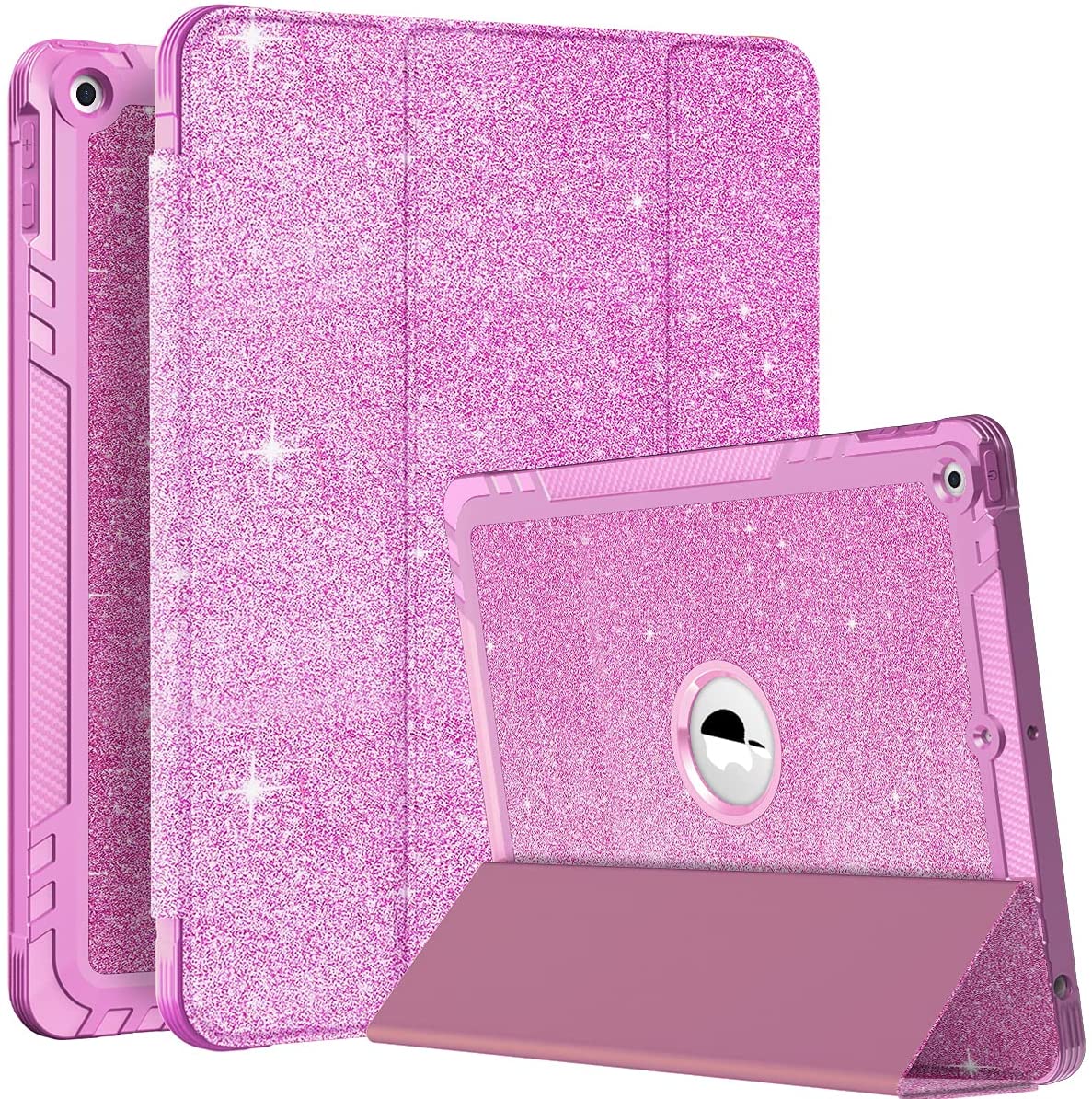 PIXIU iPad 10.2 Case - Full Body Protective Smart Cover with Folio Stand | Perfect for Work, Study & Travel