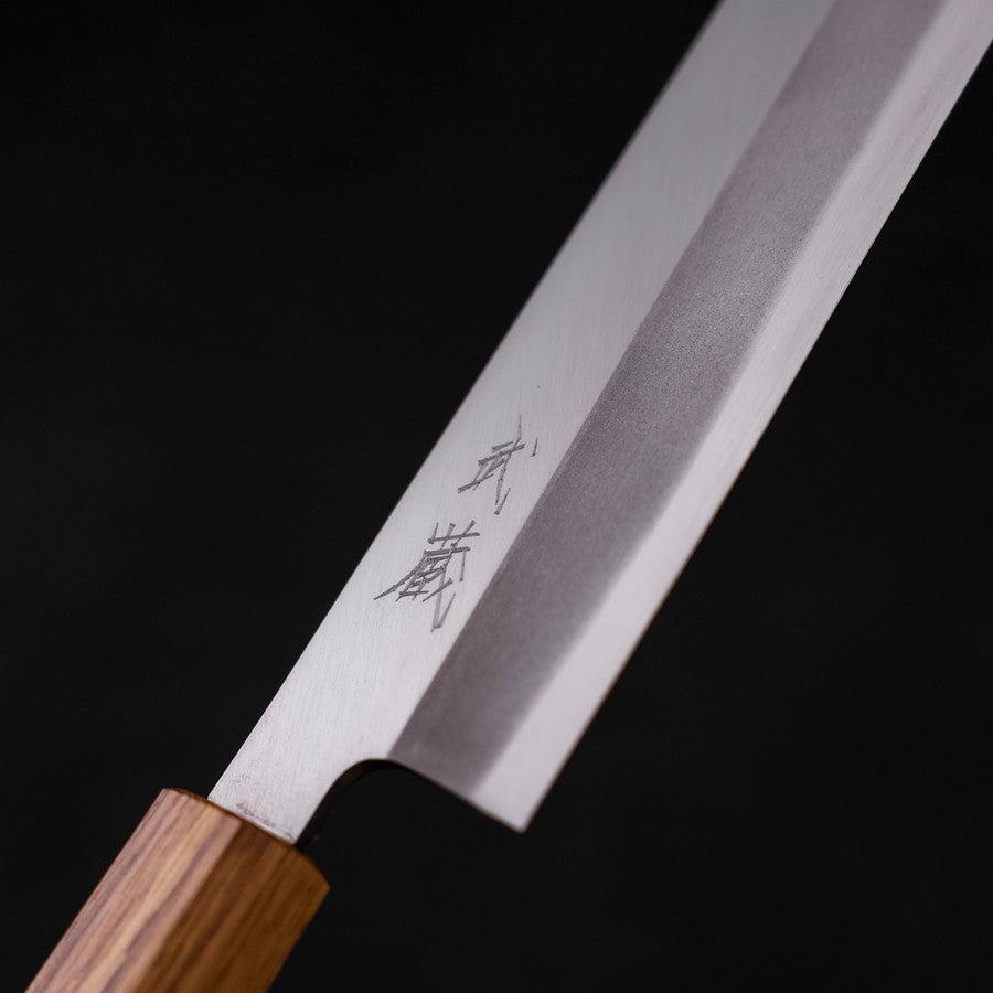Premium Usuba SK Steel Japanese Chef Knife - 150mm Kasumi Blade with Oak Handle - Perfect for Sushi, Vegetables & Precision Cutting