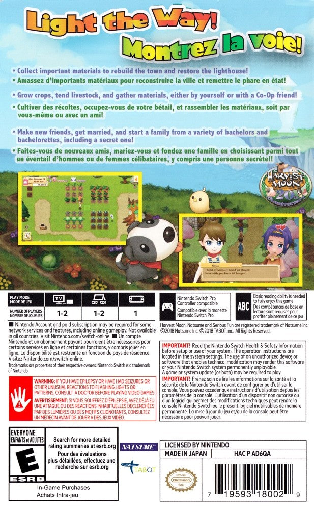 Harvest Moon: Light of Hope - Farming Simulation Game for PC & Console | Relaxing Farm Life & Adventure | Perfect for Fans of Stardew Valley & Story of Seasons