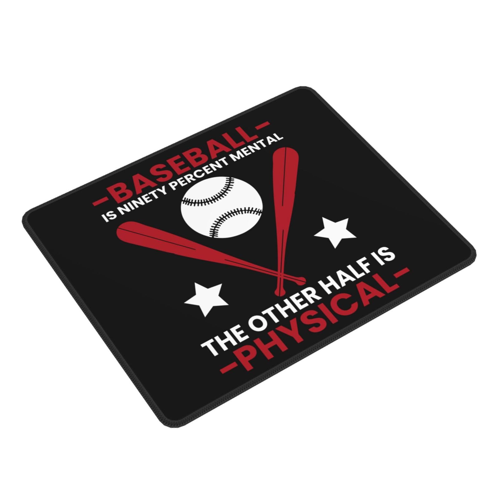 SIYTUAU 10x12 Inch Baseball-Themed Mouse Pad - Waterproof, Non-Slip Rubber Gaming Mousepad for Office & Laptop Use | Perfect for Baseball Fans, Gamers & Workstations