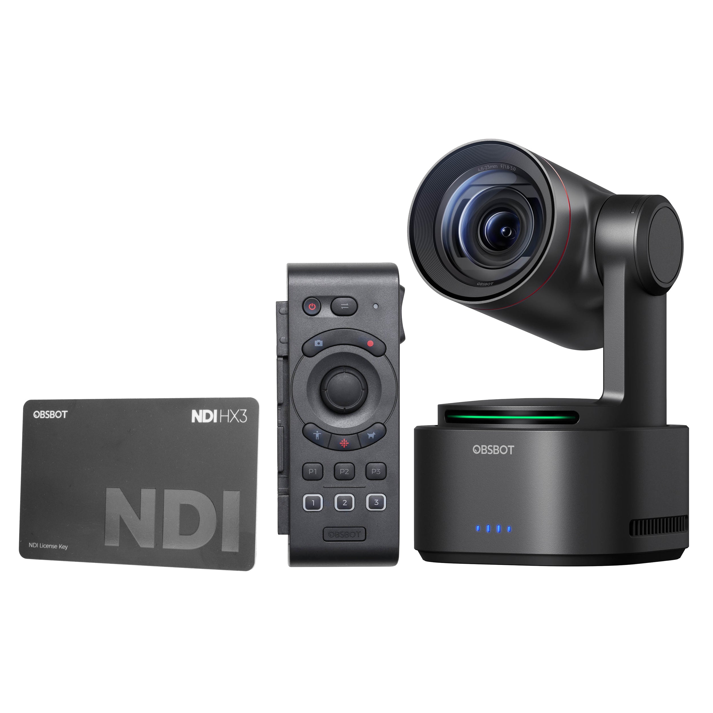 OBSBOT Tail 2 AI-Powered 4K PTZ Camera with Remote Control - Perfect for Live Streaming, Video Conferencing & Content Creation