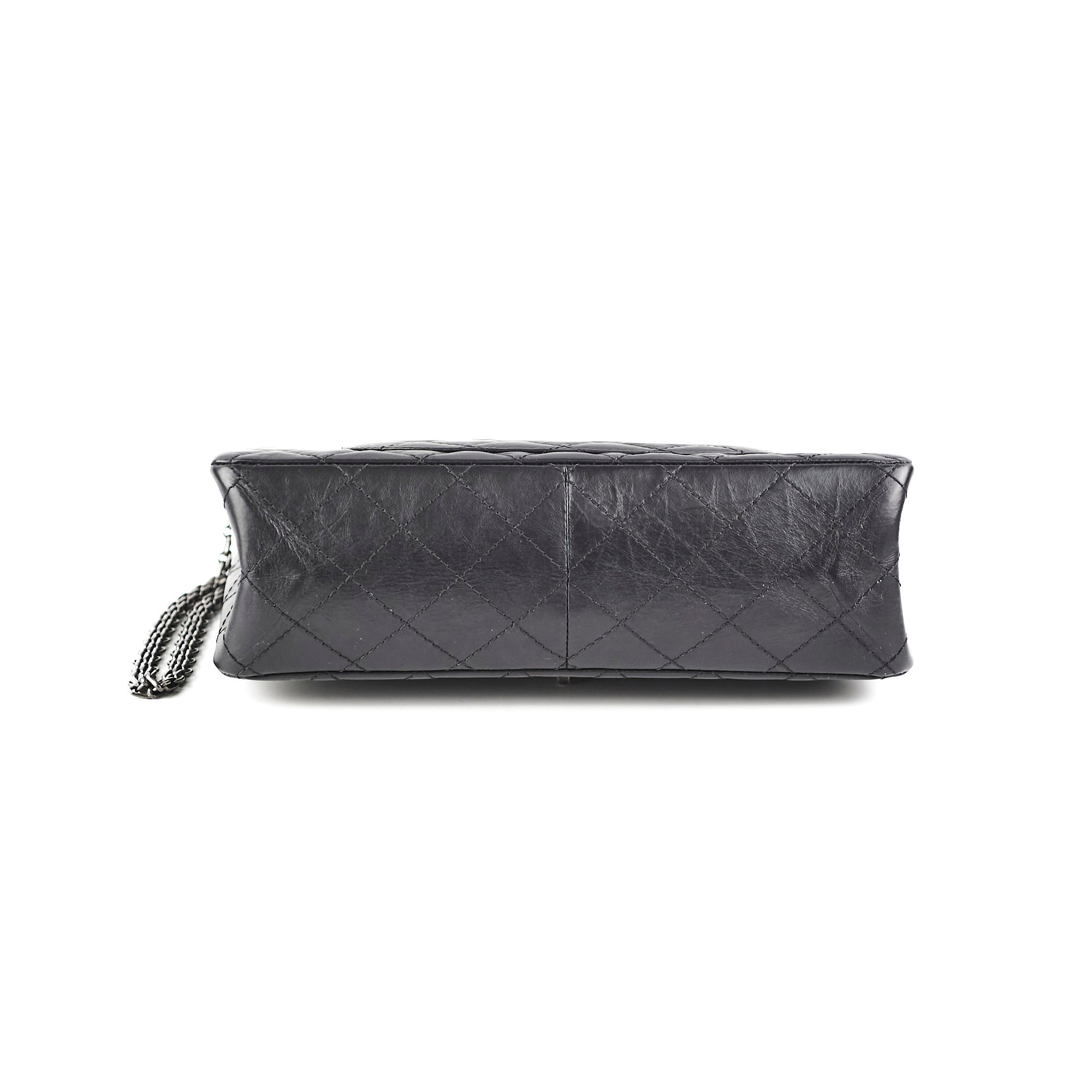 Chanel Reissue 226 Black Calfskin Leather Handbag - Series 18 Luxury Shoulder Bag for Women | Perfect for Work, Evening Events & Fashion Outings