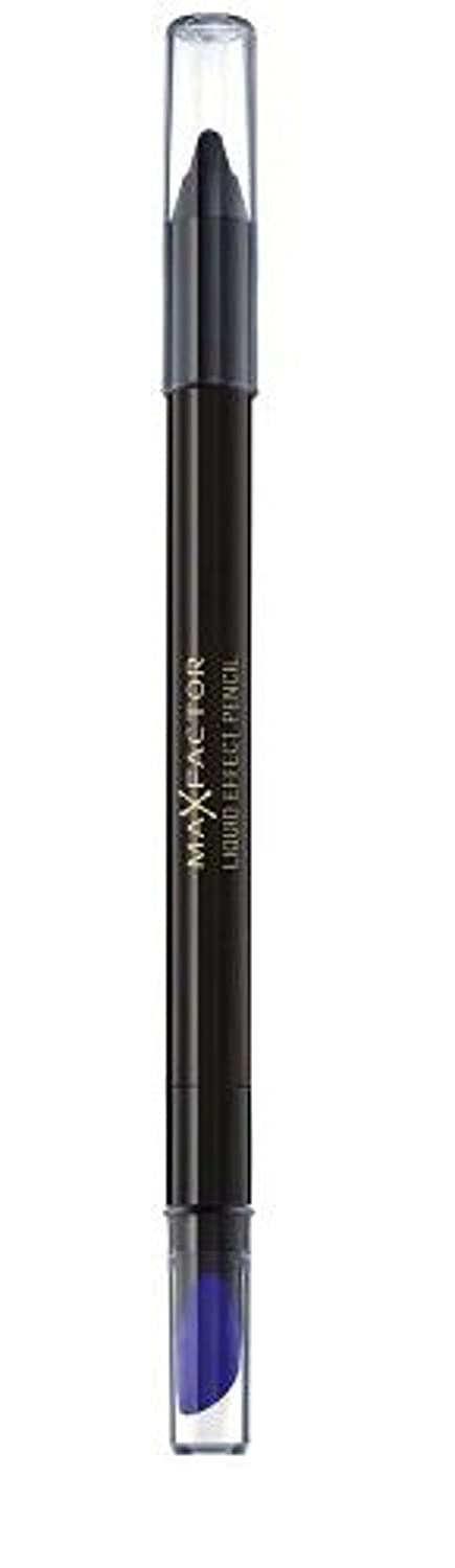 Max Factor Liquid Effect Eyeliner Pencil - Black Fire | Waterproof Smudge-Proof Eye Liner for Dramatic Looks | Perfect for Day to Night Makeup, Parties & Special Occasions