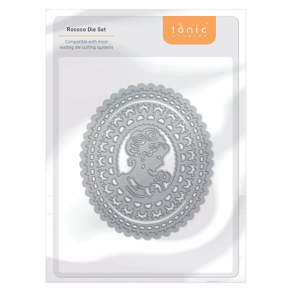 Charlotte Cameo Die Set 4719E - Premium Crafting Die Cuts for Scrapbooking, Card Making & DIY Projects - Perfect for Wedding Invitations, Greeting Cards & Home Decor