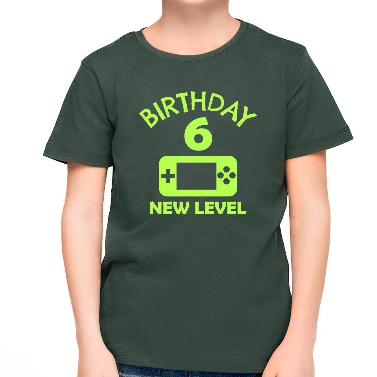 6th Birthday Shirt for Boys - Cool 6 Year Old Gamer Tee - Perfect for Birthday Parties & Gaming Events