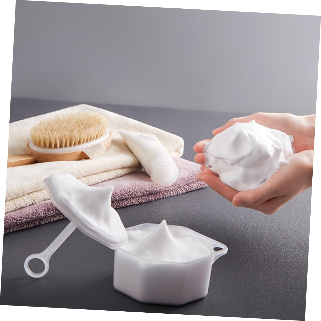 2 Sets Korean Bubbler Oil for Face - Foaming Facial Cleanser & Bubble Maker for Dry Skin, Brightening & Hydrating - Perfect for Daily Skincare Routine & Spa Treatments at Home