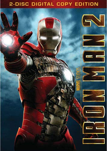 Iron Man 2 Blu-ray with Digital Copy - Marvel Superhero Movie for Home Entertainment & Collectors | Perfect for Movie Nights & Marvel Fan Gifts