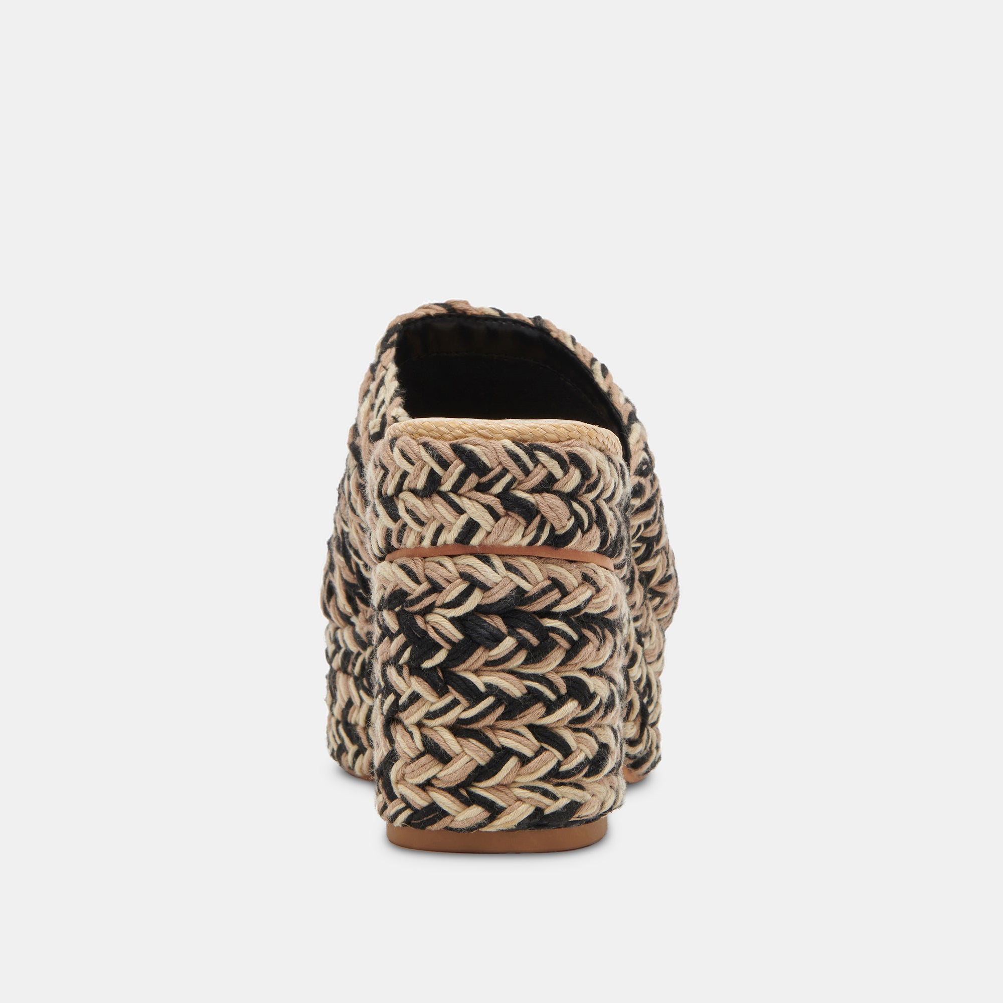 Elegant Black Woven Heels for Women - Stylish High Heel Shoes for Parties, Weddings & Evening Events