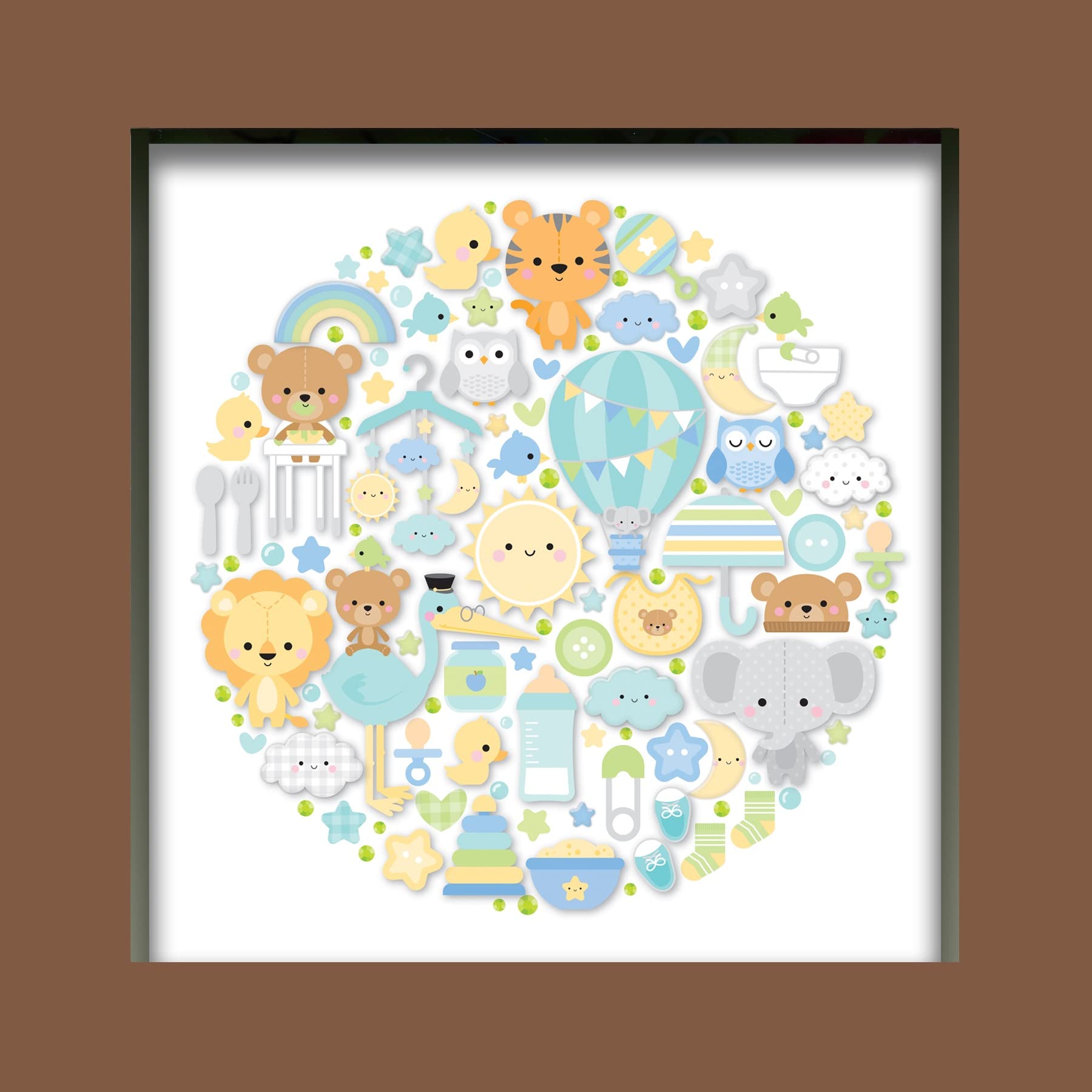 DOODLEBUG Shadow Box Special DE - Handmade Shadow Box Frame for Scrapbooking, Home Decor, and Gift Giving - Perfect for DIY Crafts, Wall Art, and Memory Keepsakes