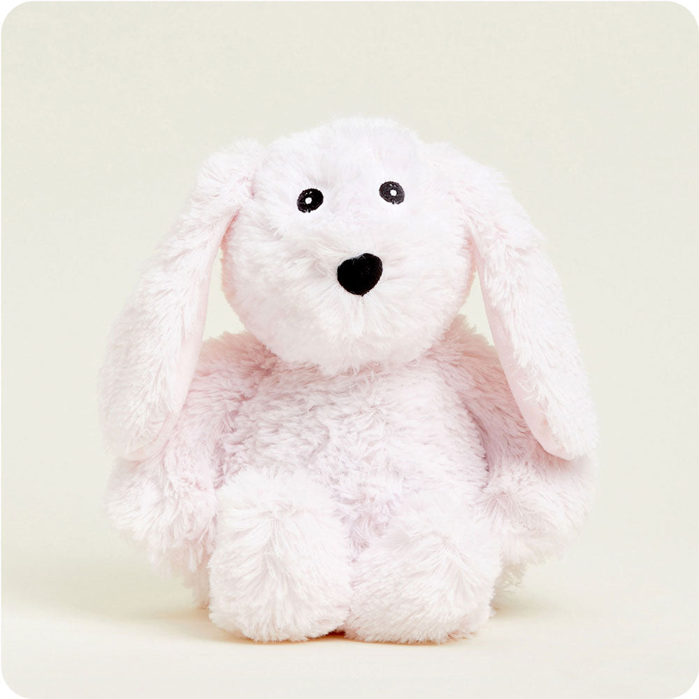 Pink Bunny Warmies Stuffed Animal - Soft Plush Microwaveable Heating Pad for Kids & Adults - Perfect for Stress Relief, Anxiety, and Comfort at Home or Office