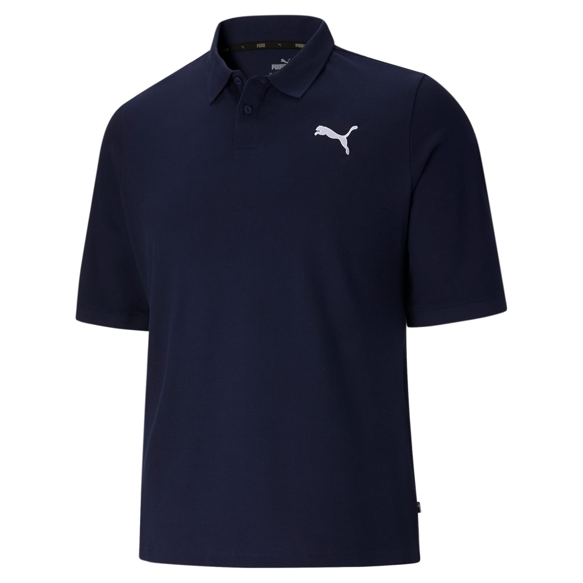 PUMA Men's Tall Plus Size Essentials Pique Polo Shirt - Comfortable & Stylish Casual Wear for Work, Golf & Everyday Outfits