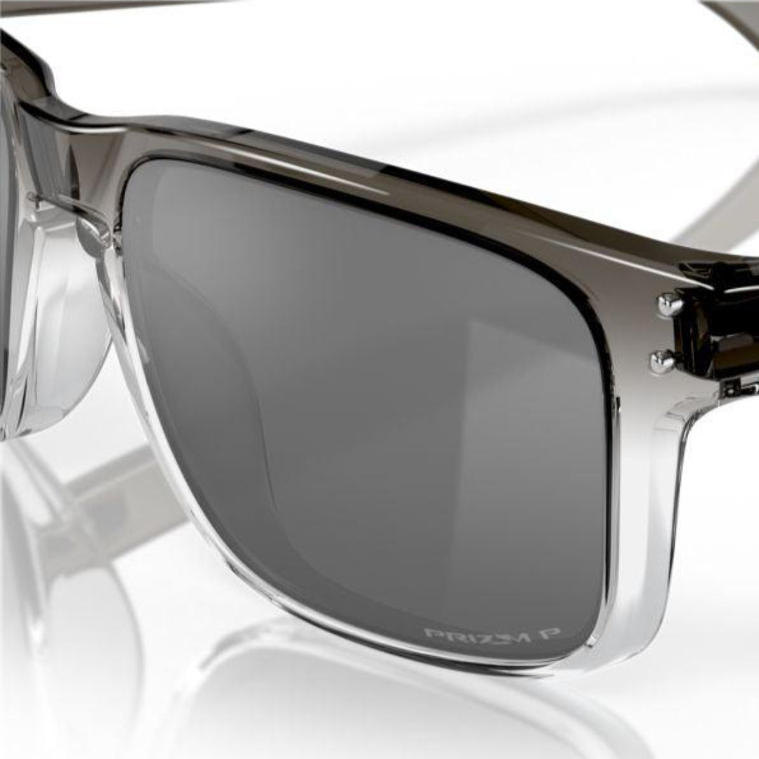 Oakley Holbrook Sunglasses - Dark Ink Fade with Prizm Black Polarized Lenses (Model 0OO9102 9102O2) | UV Protection for Outdoor Sports & Driving