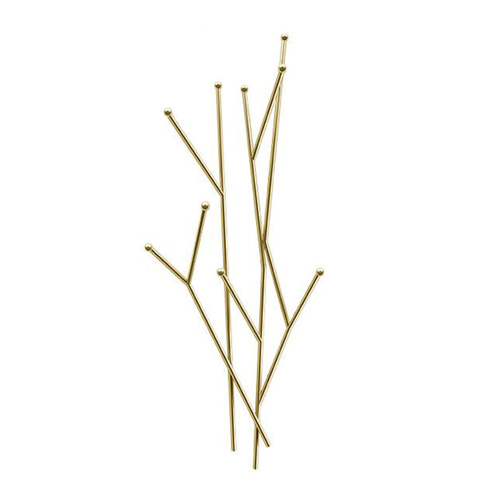 QLIGHA Gold Wall Mount Coat Rack - Rustic Wrought Iron Hooks for Entryway, Bathroom & Bedroom - Farmhouse Style Decorative Hat & Jacket Hanger - Durable Metal Hooks for Home Organization & Space Saving