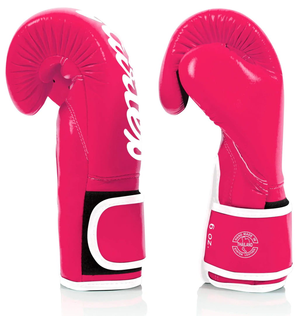 Fairtex BGV14 Muay Thai Boxing Gloves for Training & Sparring - Premium Leather Kickboxing Gloves for Men & Women - Ideal for MMA, Fitness, and Martial Arts Practice
