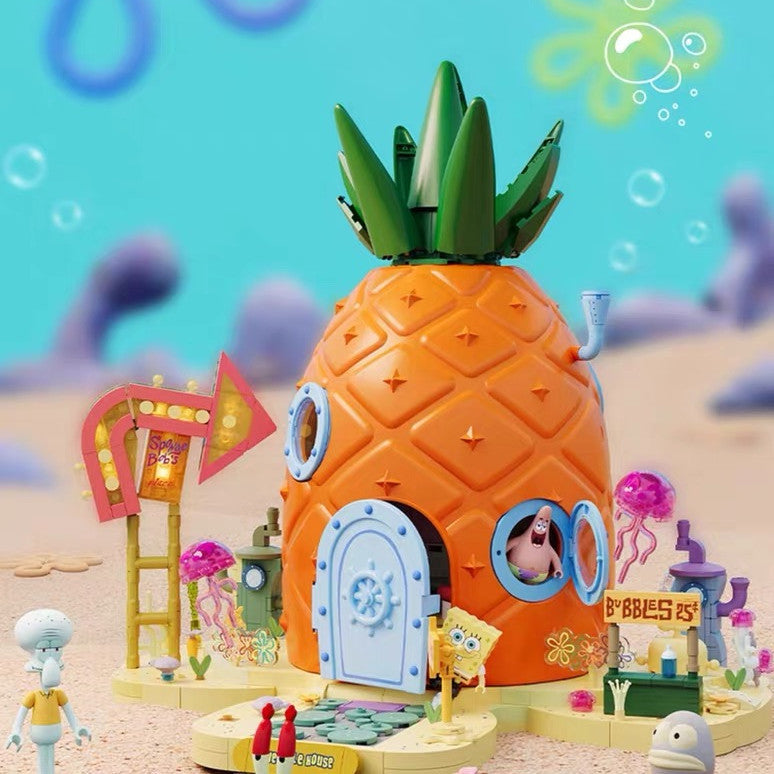 SpongeBob SquarePants Krusty Krab Toy Playset - Official Nickelodeon Collectible for Kids & Fans - Perfect for Birthday Gifts, Room Decor, and Themed Parties