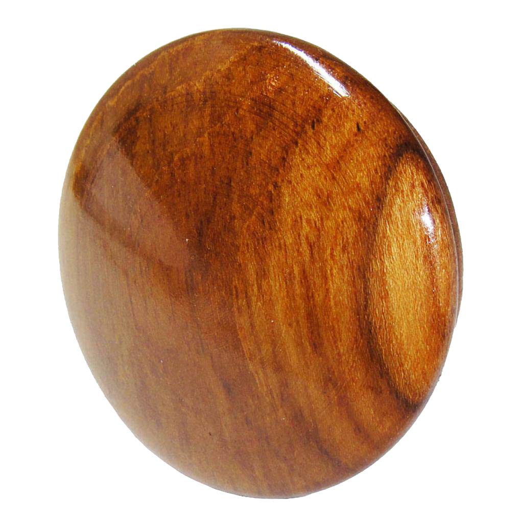 Premium Teak Wood Marine Boat Steering Wheel Center Cap - Glossy Finish Replacement for Yachts & Boats | Perfect for Nautical Decor & Marine Restoration Projects
