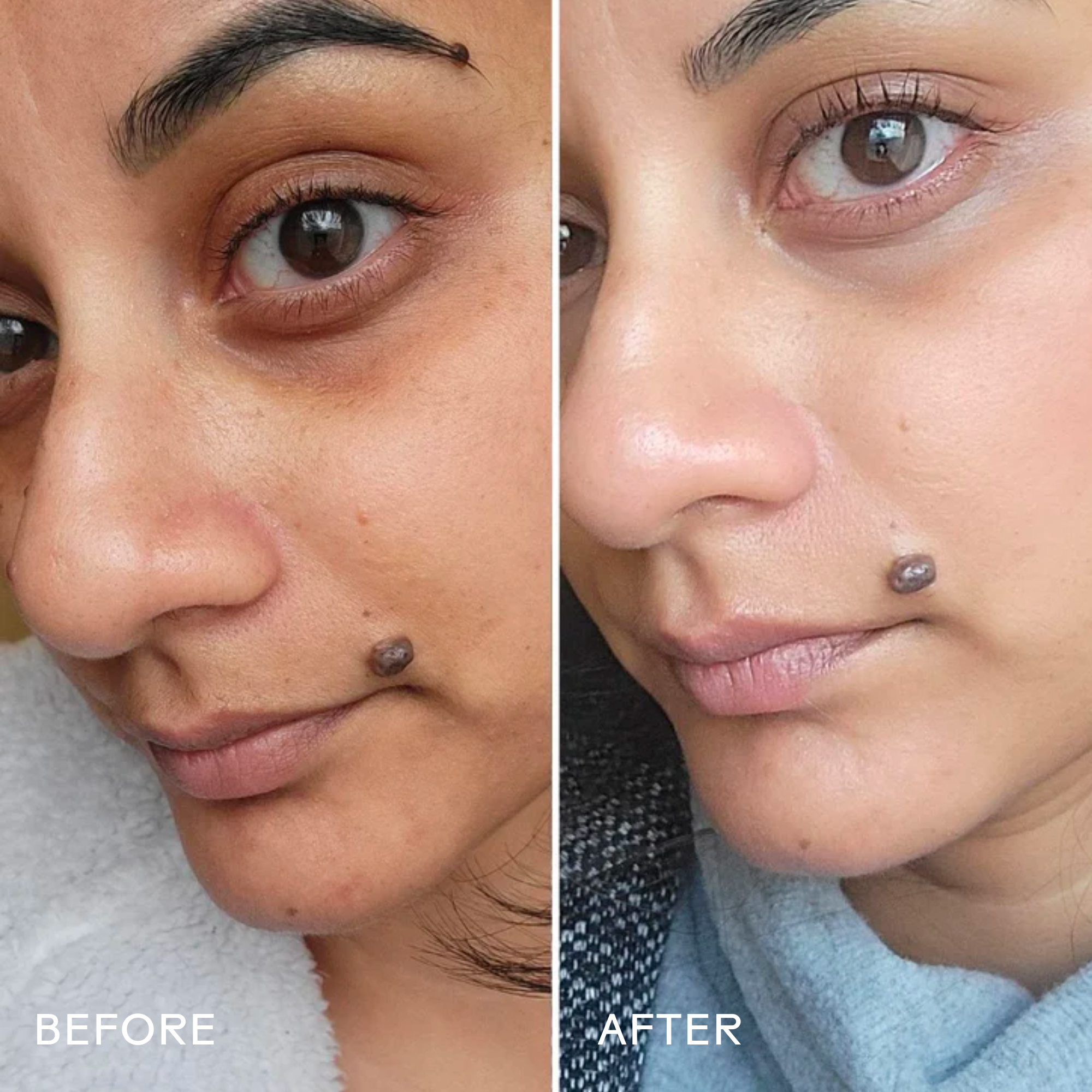 Brighter Days Red Algae & Avocado Biodegradable Eye Mask for Dark Circles, Puffiness & Wrinkles | Hydrating Under Eye Patches for Spa, Travel & Self-Care Routine