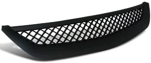 ABS Front Hood Grille Mesh for 2001-2003 Honda Civic Type R Style - Upgrade Your Car's Appearance for Street Racing & Car Shows