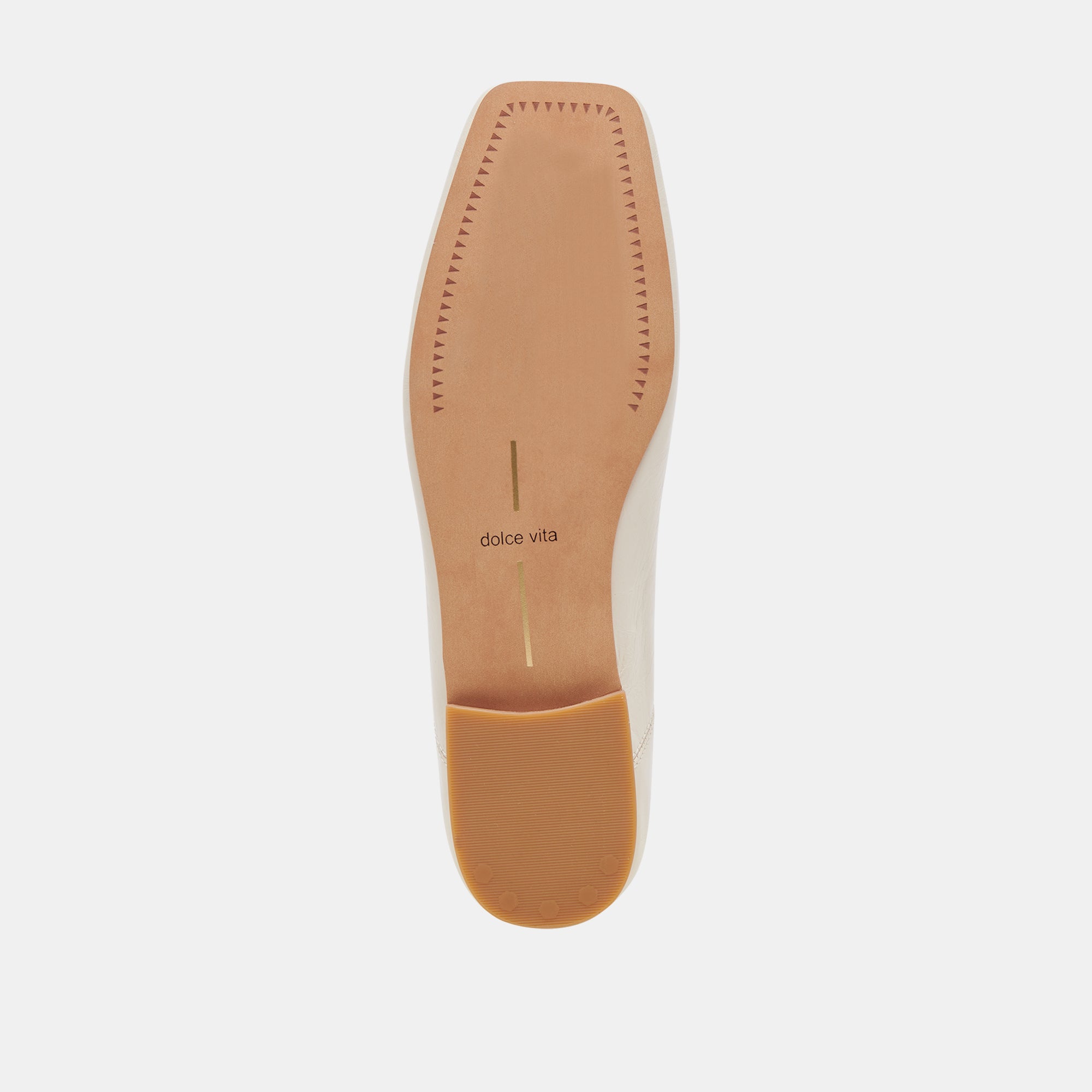 ANISA Ballet Flats for Women - Creme Crinkle Patent Leather Comfortable Slip-On Shoes - Perfect for Work, Office, and Casual Wear