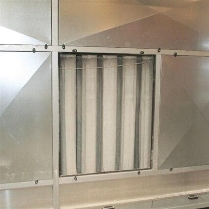 Automatic Dry Dust and Sludge Collection Booth - Industrial Workshop Cleaning System for Efficient Debris Removal | Perfect for Factories, Construction Sites, and Woodworking Shops