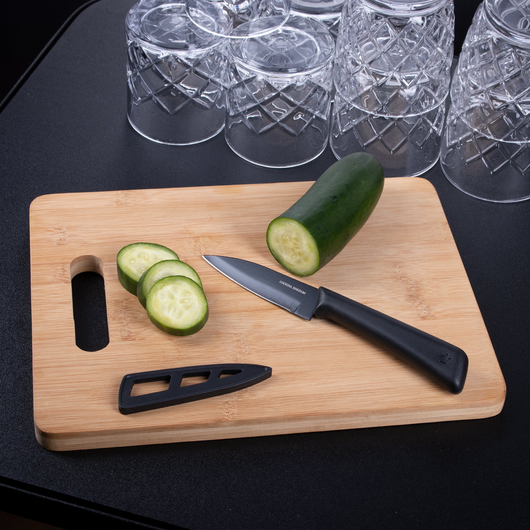BUSWELL® Paring Knife with Polypropylene Handle - Sharp Kitchen Knife for Peeling, Slicing & Chopping Fruits, Vegetables - Perfect for Home Cooking & Professional Use