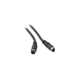 12Ft High-Quality S-Video Cable - Premium AV Connection for Home Theater, Gaming & Professional Video Editing