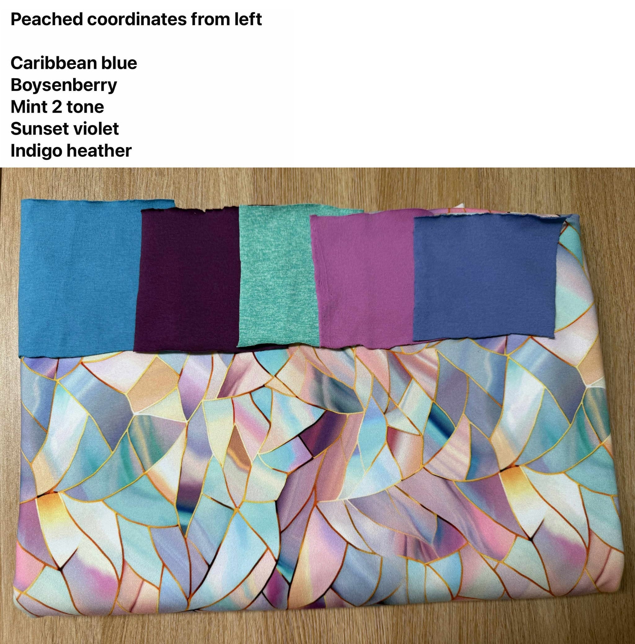 Shattered Light Peached Performance Fabric - 2 Yard Cut for DIY Dresses, Curtains & Home Decor Projects