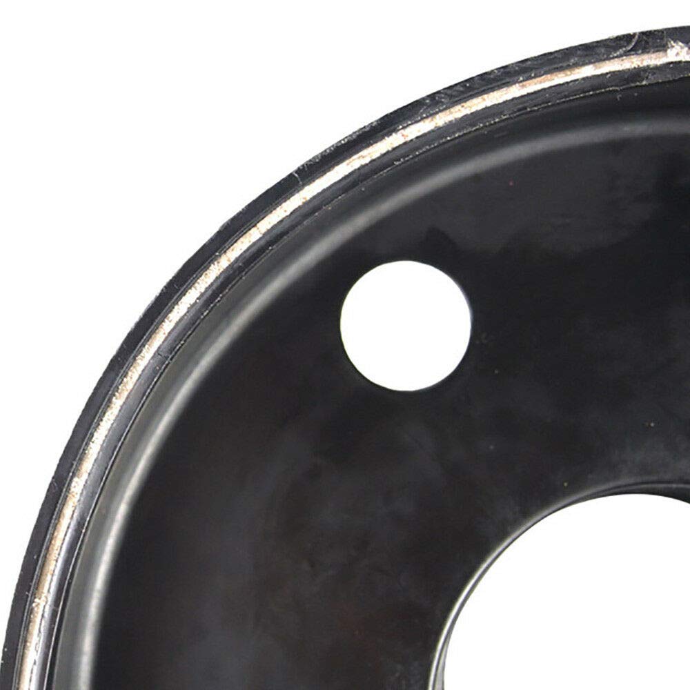 7-Inch Universal Angle Grinder Dust Shroud Cover Kit - Vacuum Compatible Dust Collection System for Grinding, Polishing & Surface Prep with 4 Locating Rings (Black) - Perfect for Concrete, Tile & Metal Work
