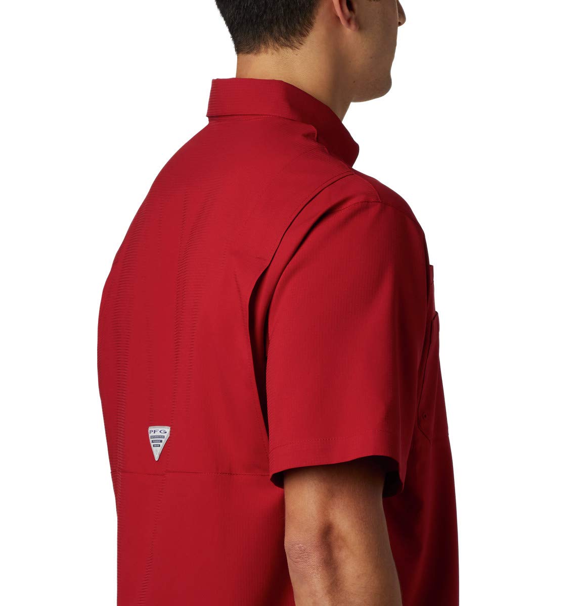 Columbia Men's Big & Tall Collegiate Tamiami Short Sleeve Button-Down Shirt - Casual Wear for Outdoor Activities & Summer Travel