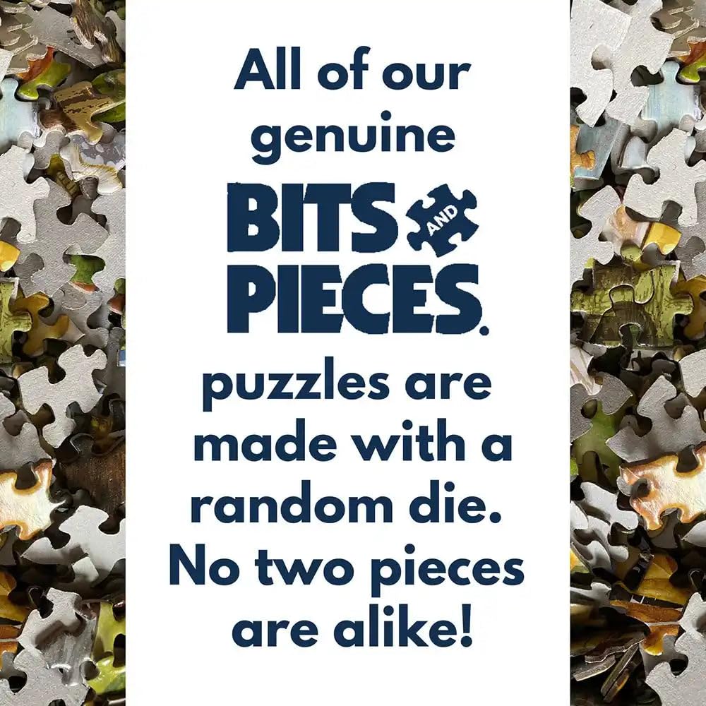 300-Piece Large Jigsaw Puzzle for Adults - Fresh Flowers & Country Dogs by Michelle Lanoue - 18x24 Inch Finished Size - Perfect for Family Game Night, Stress Relief & Home Decor