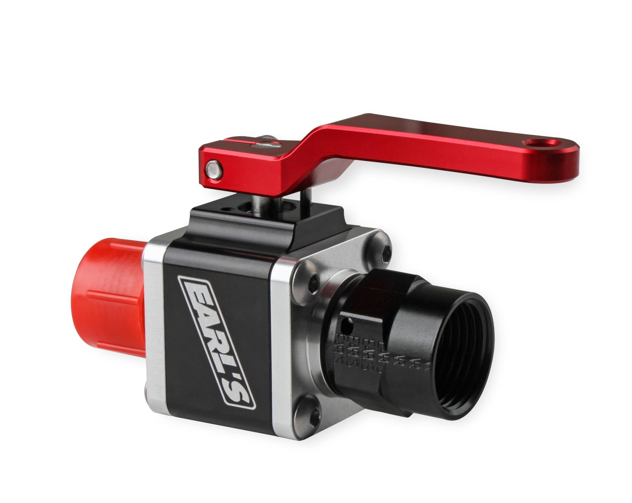 Earl's 230710ERL UltraPro AN-10 Male to Female Ball Valve - High Performance Fuel/Oil Flow Control for Automotive, Marine & Industrial Applications