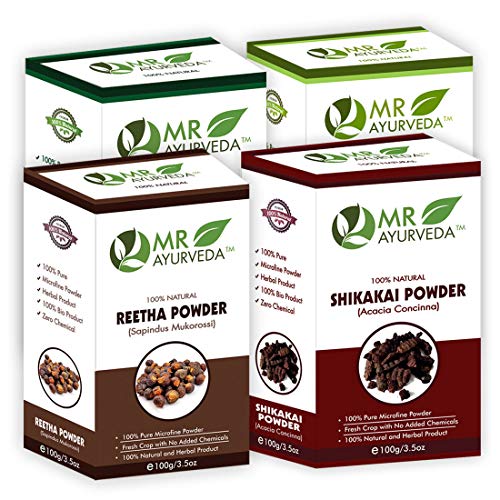 Bhringraj + Reetha + Shikakai + Amla Powder