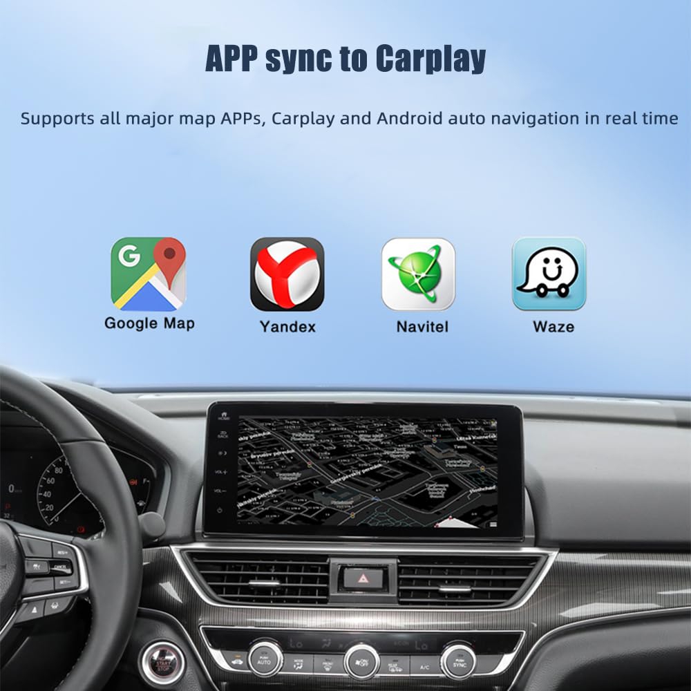 2-in-1 Wireless CarPlay & Android Auto Adapter - AI Box for Android 8.1 with Built-in Netflix/YouTube, Bluetooth & WiFi - Convert Wired to Wireless for Seamless Car Entertainment - Perfect for Road Trips & Commuting