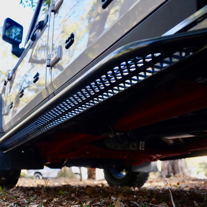 Signature Autosports Offroad Rock Slider Steps for 2023+ Ineos Quartermaster - Heavy Duty Side Steps for Truck & SUV - Perfect for Off-Roading, Camping & Adventure