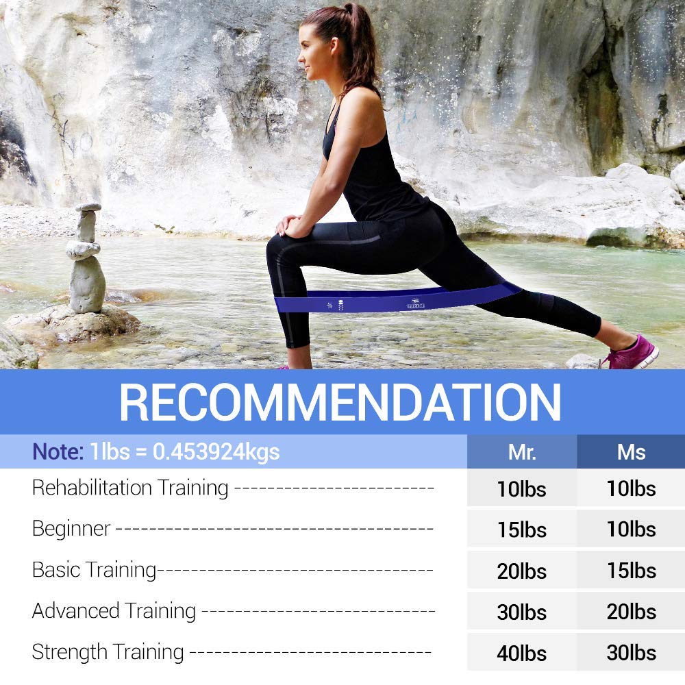 Premium 5-Level Resistance Bands Set for Home Workouts - Adjustable Elastic Exercise Bands for Strength Training, Yoga & Fitness (Includes Free Carrying Bag) - Ideal for Home Gym, Travel & Physical Therapy