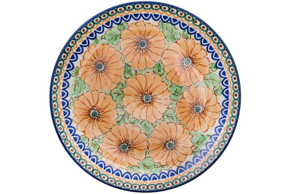 10-Piece August Sunflowers Dinner Plate Set - Elegant Floral Design for Dining, Kitchen, and Home Decor | Perfect for Everyday Meals, Parties, and Gifts
