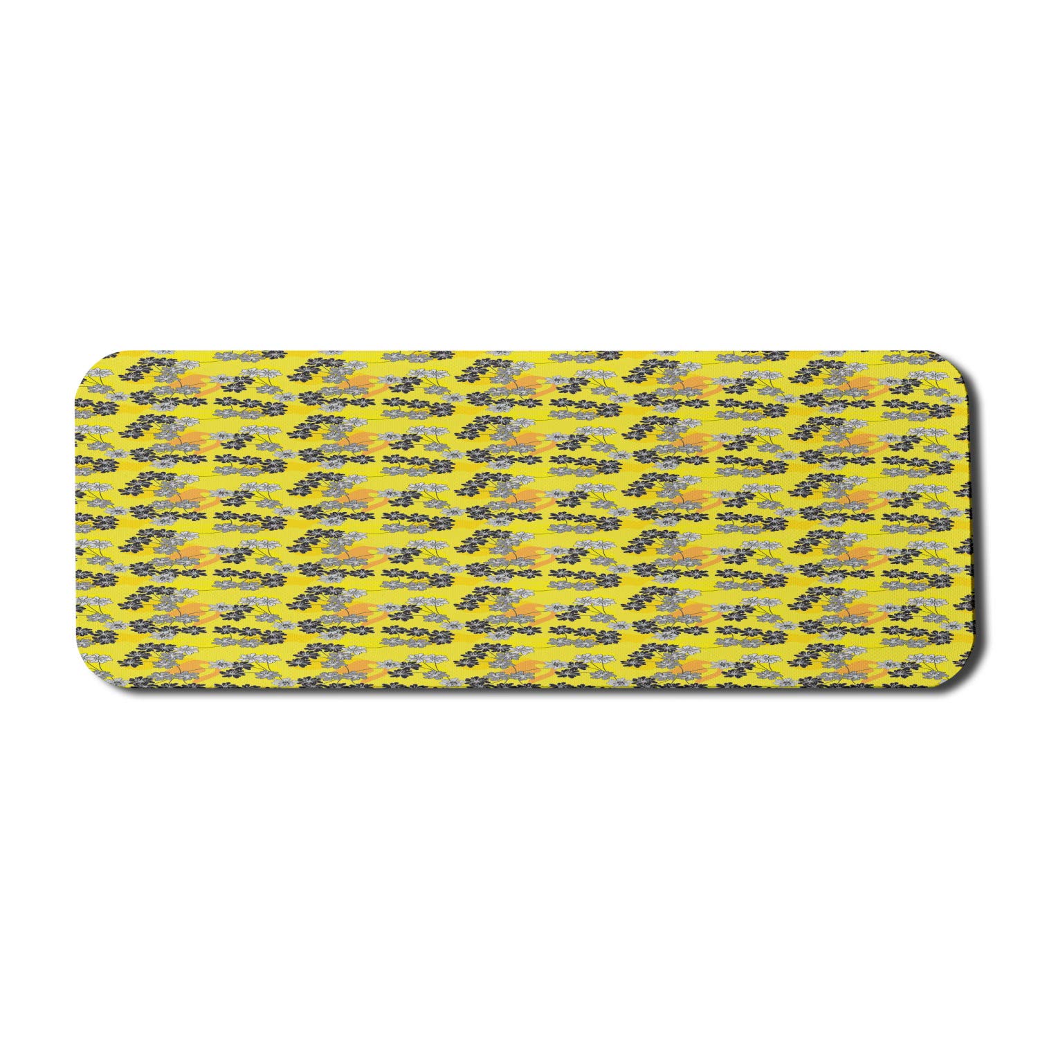 Ambesonne Floral Computer Mouse Pad - Large 31