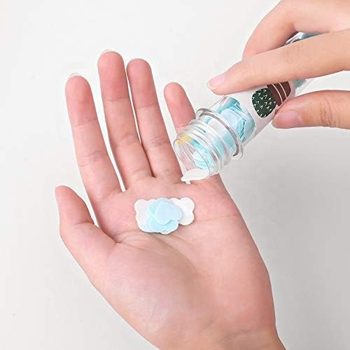 Eco-Friendly Disposable Paper Soap Sheets - Portable Hand Washing Soap Confetti for Travel, Camping, Kitchen & Bathroom | Biodegradable Toiletry Soap Flakes (Pack of 2) - Perfect for Outdoor Adventures, Hotels & Emergency Hygiene