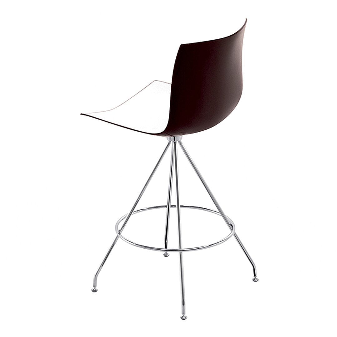 Lievore Altherr Molina Catifa 46 Bar Stool - Modern Adjustable Height Stool for Kitchen, Dining Room & Lounge - Premium Comfort & Stylish Design