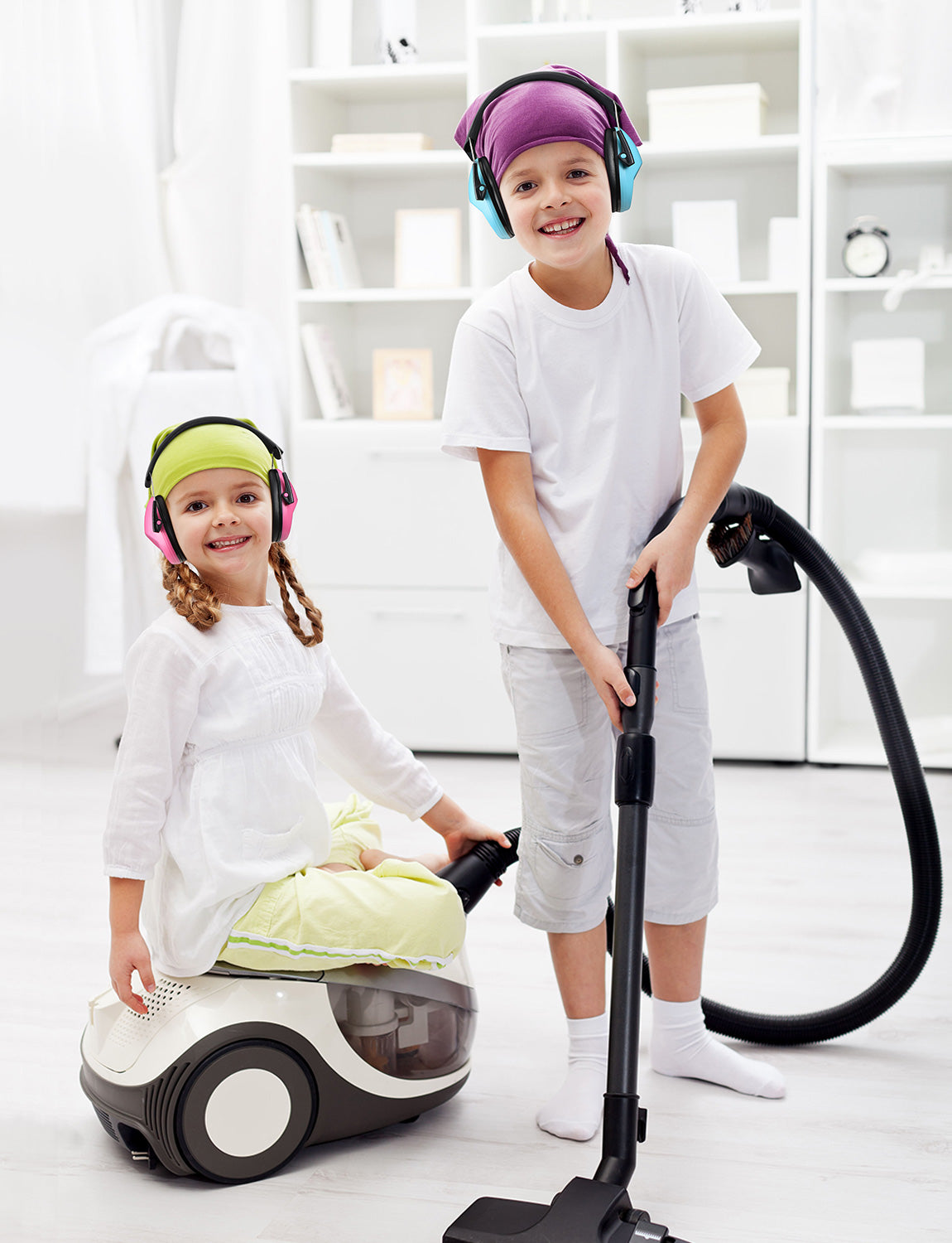 MPOW HP111A Kids Ear Protection Headphones - 2 Pack Noise Cancelling Earmuffs with 25dB NRR Rating for Children - Perfect for School, Concerts, Fireworks & Loud Events