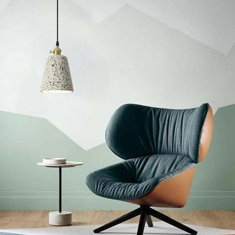 Modern Terrazzo Style Speckled Texture Pendant Light - Elegant Ceiling Lighting for Kitchen, Dining Room & Bedroom Decor