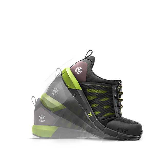 Men's Composite Toe Work Sneakers - Lightweight Safety Shoes for Construction & Industrial Work - Non-Slip Comfortable Work Boots for Warehouse, Factory & Outdoor Jobs