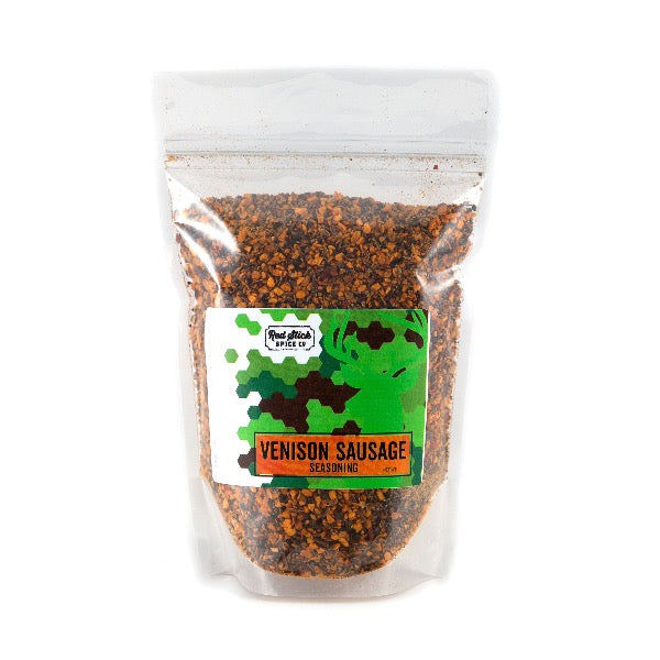 Premium Venison Sausage Seasoning Mix - All Natural Spices for Homemade Deer Sausage - Perfect for Grilling, Smoking & Charcuterie Boards